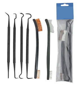 6 Pcs Gun Cleaning Hooks And Brushes